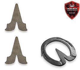 Coppia Inserti per ferro a Cuore 1.0 Heart Bar