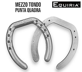 ABQA Trotto Alluminio Mezzo tondo Front