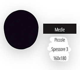 Tecnoplastica Solette intere Piccole Durezza Media