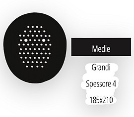Tecnoplastica Solette Forate Grandi Durezza Media
