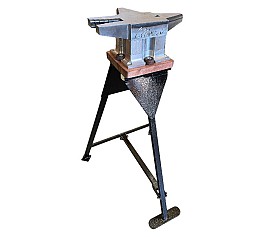 Colleoni Incudine Basamento in Alluminio Media con Cavalletto