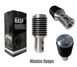 DePlano Manico Raspa in Alluminio