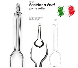 Icar Compasso Per Posizionare il Ferro Punta dritta