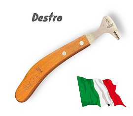 Icar Incassino Wood Handle manico in Legno destrorsi