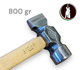 SCONTO 10% Icar Martello da Forgia Penna Dritta manico Hickory