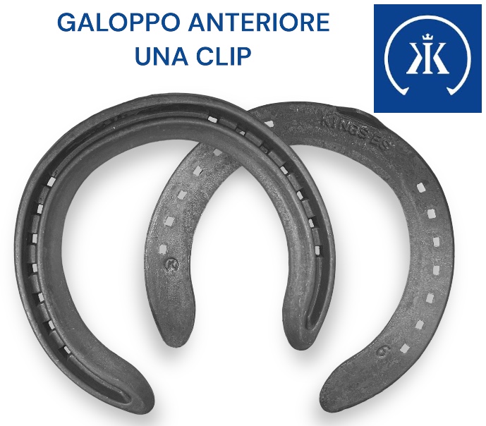 Kerckhaert KINGS EXTRA Sound Galoppo Ferro Front una Clip