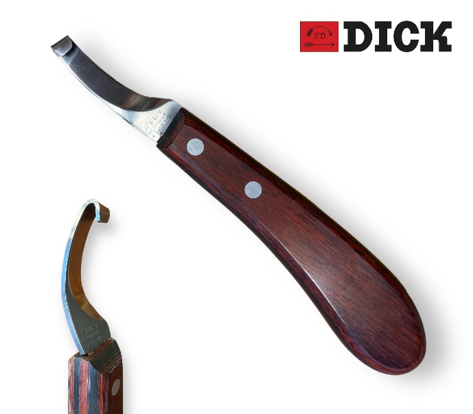 Coltello inglese Sinistro da maniscalco new manico bicolore