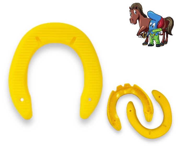 IRON BLOCK Ferri in Gomma da Incollare Hind