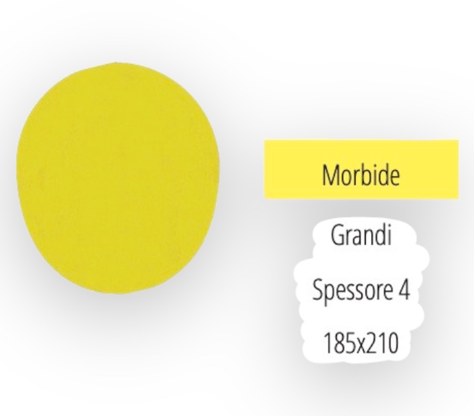 Tecnoplastica Solette intere Grandi Durezza Morbide