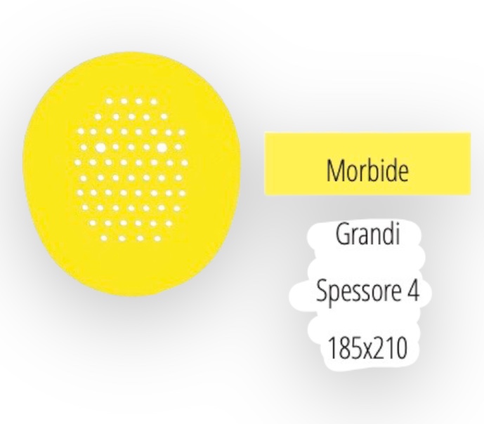Tecnoplastica Solette Forate Grandi Durezza Morbida