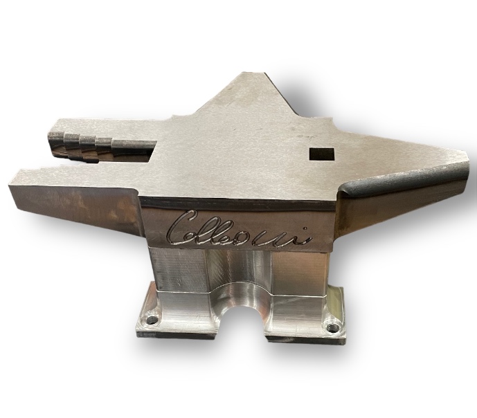 Colleoni Incudine Acciaio con basamento in Alluminio Media