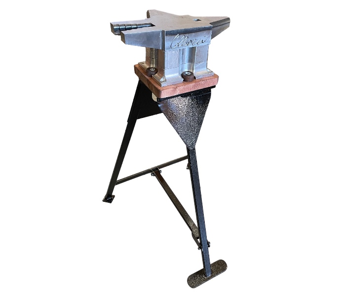 Colleoni Incudine Basamento in Alluminio Media con Cavalletto