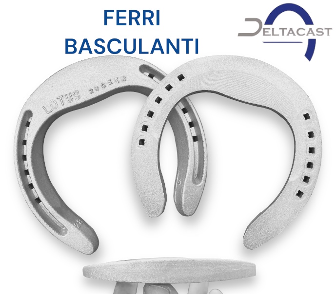 Deltacast  LOTUS ROCKER  Galoppo Alluminio Rullante no Clip Front