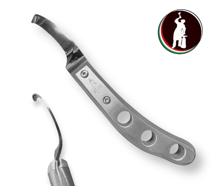 Icar Coltello Vet Manico in Alluminio Lama Drop Intercambiabile
