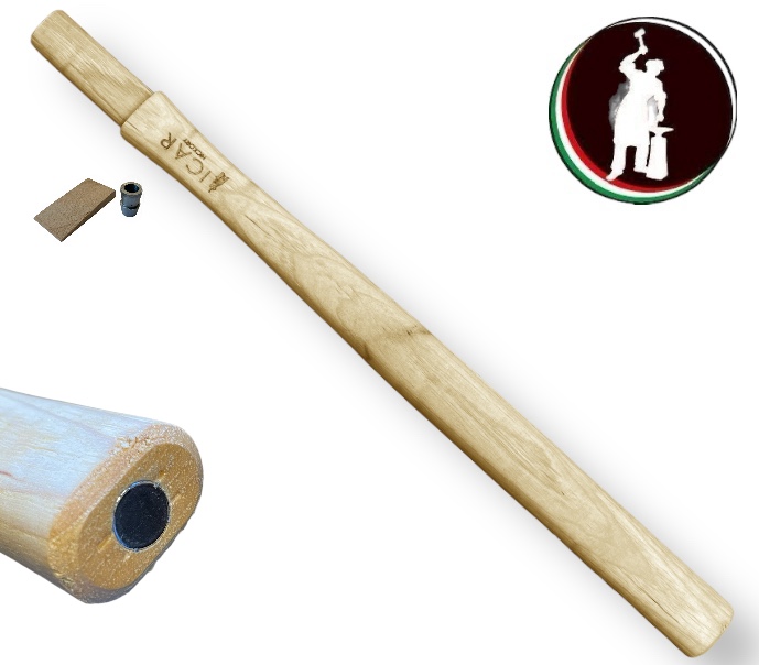 Icar Manico per Martello HICKORY da chiodi con calamita