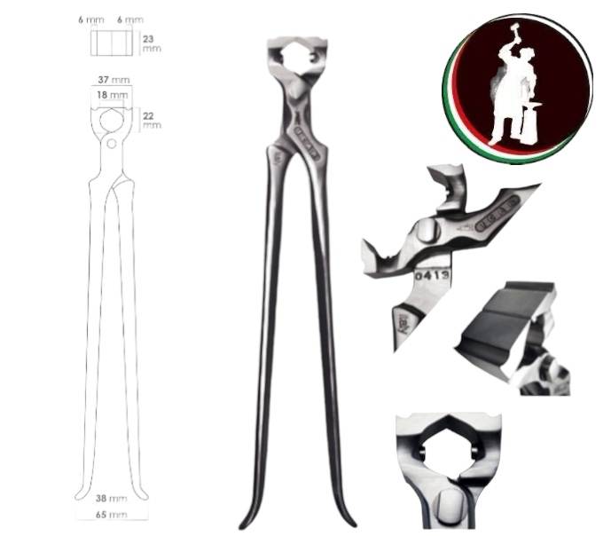 Taglia Chiodi con Magnete due Teste ad Incudine ICAR