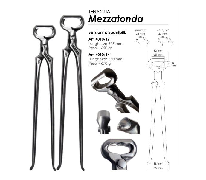 Icar Tenaglia Incassa Barbette Mezza Tonda_1