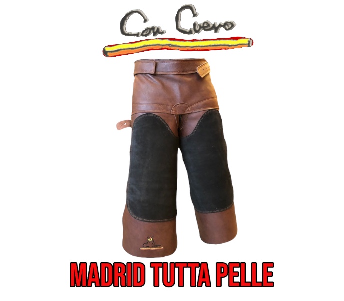Con Cuero Grembiule Maniscalco Madrid