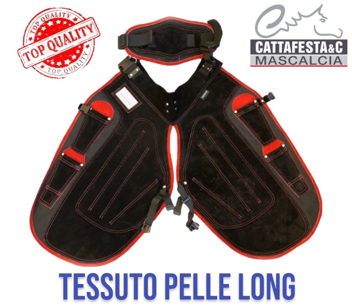 SCONTO 10% Cattafesta Grembiule con supporto schiena 3 M rosso