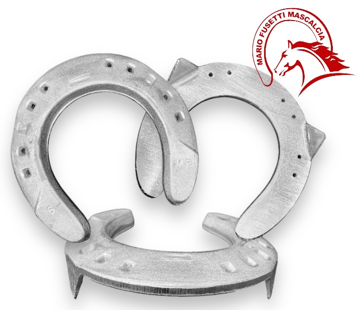 RULLANTE INTERROTTO in Alluminio Front due clip