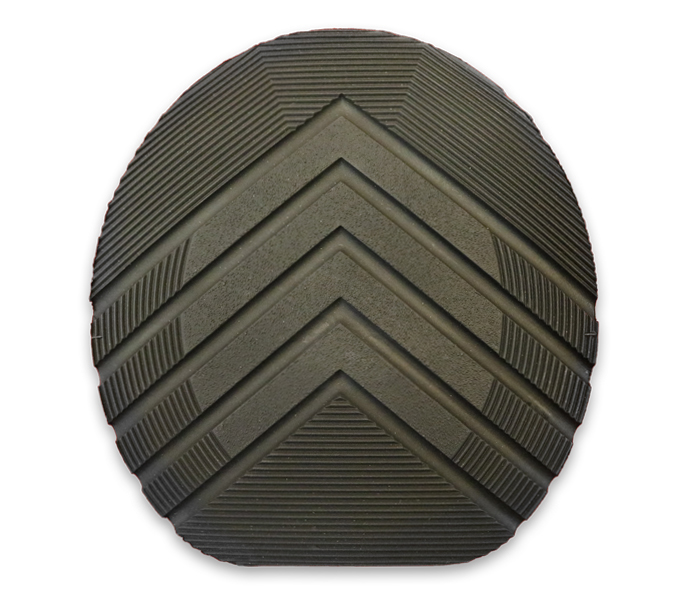 MX PLATES Soletta Gomma Sostitutiva al Ferro di Cavallo