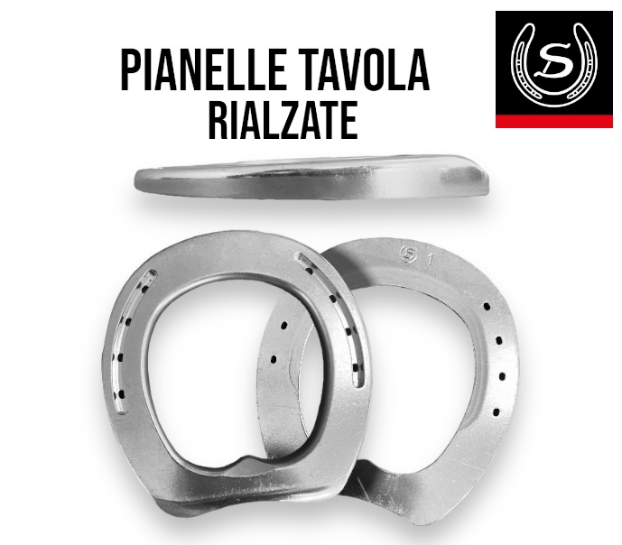 Double S AWB Alluminio Pianella Tavola rialzata 3°