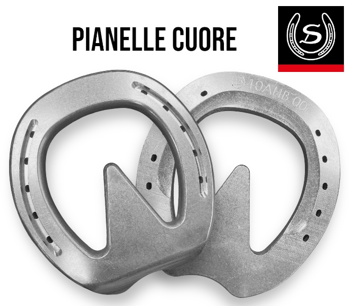 Double S CNC 10AHB Pianella Alluminio Piana a Cuore
