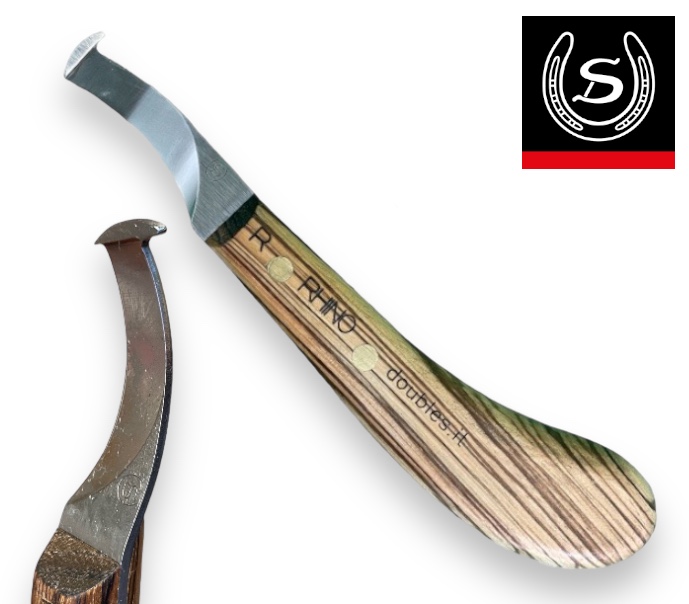 Double S Coltello Inglese da Maniscalco Destro Rhino De Lux