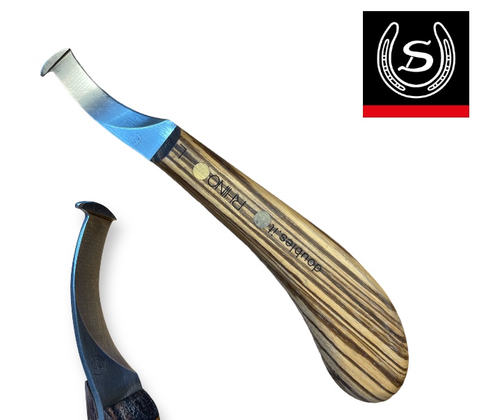 Double S Coltello Inglese da Maniscalco Sinistro Rhino De Lux