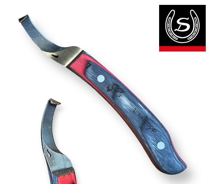 Double S coltello inglese per Maniscalchi 25A Delux Sinistro