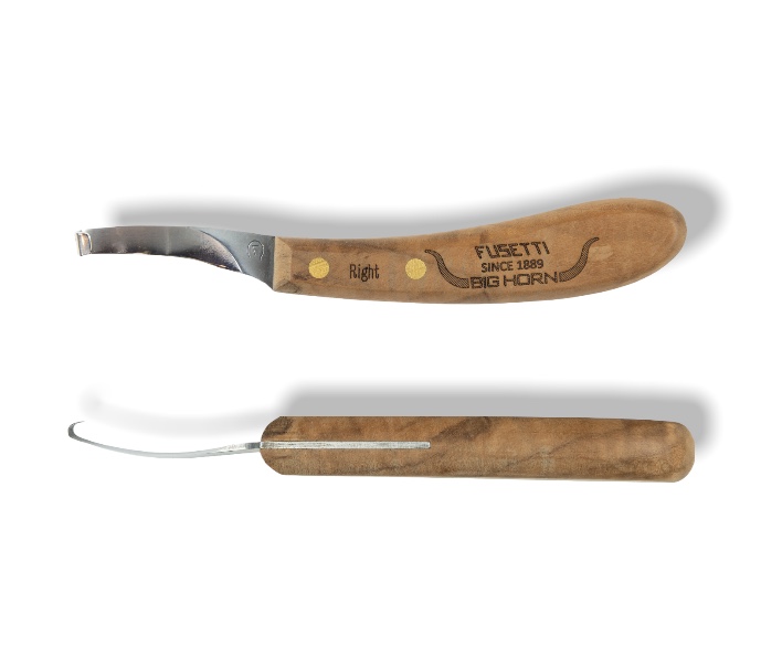 Brand Fusetti coltello inglese manico in noce americano