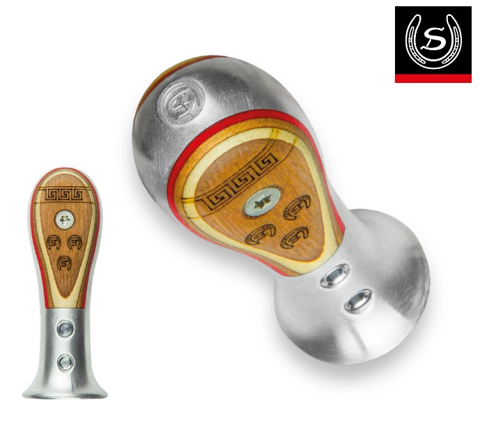 Manico Alluminio e legno per Raspa