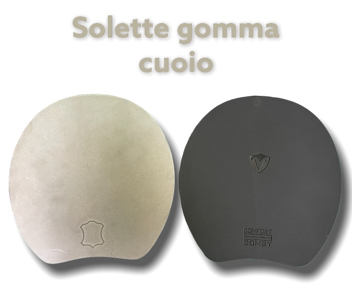 Visani Solette Piane Cuoio Gomma