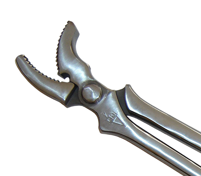 Tenaglia Maniscalco Tirachiodi in acciaio low nail G.E._1