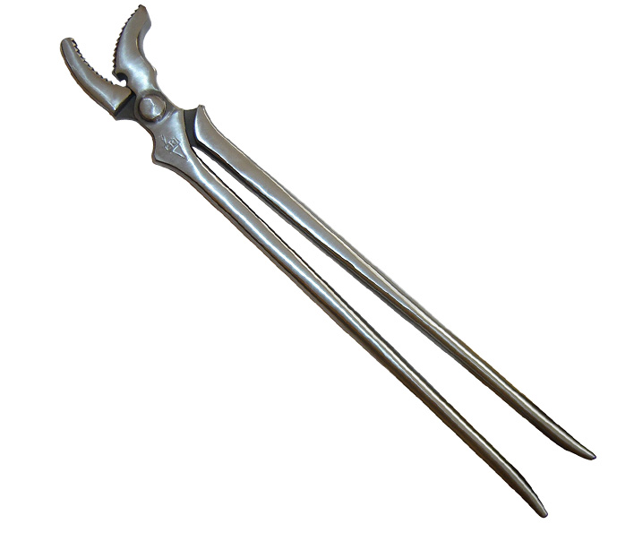 Tenaglia Maniscalco Tirachiodi in acciaio low nail G.E._3