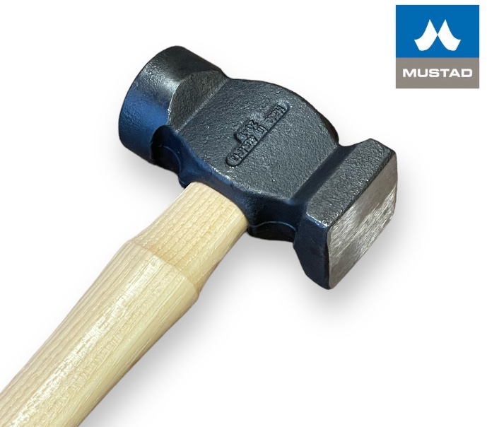 Mustad Martello da Forgia a Testa Quadra 1000 gr