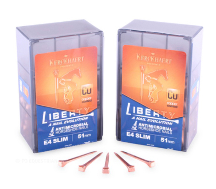 Chiodi di Cavallo Liberty CU-E- Rivestiti in Rame E Slim