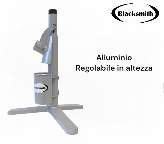 Cavalletto Poggia Piede BLK Alluminio Regolabile 3 Piedi